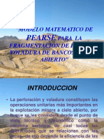 312325835-MODELO-MATEMATICO-DE-PEARSE-PARA-LA-FRAGMENTACION-DE-ROCAS-EN-VOLADURA-DE-BANCOS-A-CIELO-ABIERTO.ppt