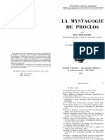 (Jean Trouillard) La Mystagogie de Proclos PDF