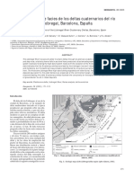 Arquitectura de Facies de Los Deltas Cuaternarios Del Río Llobregat, Barcelona, España