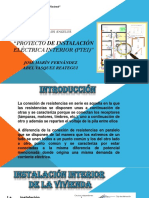 Proyecto de Instalación Eléctrica Interior (Ptei) - Diapositiva