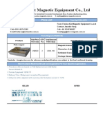 Fushun Ejet Magnetic Equipment Co., LTD: Price List