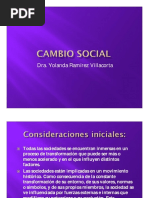 Cambio Social