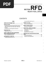 Rear Final Drive: Section