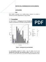 Estudio Geoestadistico de La Permeabilidad de Una Arenisca. Elber Puga