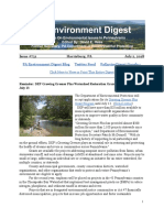 Pa Environment Digest July 2, 2018