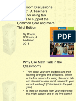 Classroom Discussions in Math