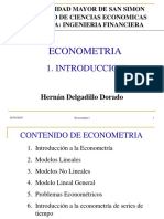 1 Introduccic3b3n A La Econometrc3ada