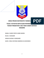 Download KERJA PROJEK MATEMATIK TAMBAHAN 2018docx by Habismadin Ului SN382901308 doc pdf
