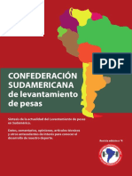 Revista Sudamericana de Pesas Edicion4 Revista 4 Confederacion Sudamericana de Pesas