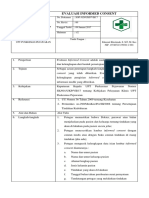 Sop Evaluasi Informed Consent