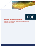 Firewall Change Management