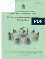 AL ICT Marking Scheme 2017