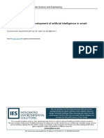 The Application and Development of Artificial Inte