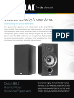 Debut 2.0 Series by Andrew Jones.: Debut B6.2 Aramid-Fiber Bookshelf Speakers