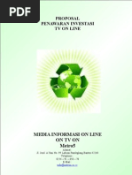 Download Penawaran Investasi TV ON LINE by Angga Yudha SN3829186 doc pdf