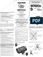 Manual MONDIAL PDF