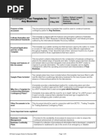 Download Sample Contingency Plan Template by Nor Huda SN38292142 doc pdf