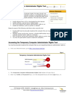 Temporary Computer Administrator Rights Tool