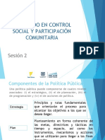 Componentes de la Política Pública