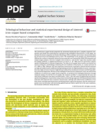Tribological Behaviour and Statistical Experimental Design of Sintered Iron–Copper Based Composites