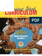 Syllabus Cbse Curr Vol1 2011-2009