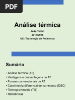 Análise térmica