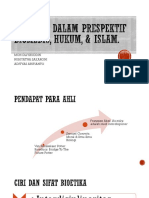 Bioetika Dalam Prespektif Biomedis, Hukum, Islam - Copy