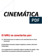 Ejercicios Cinematica