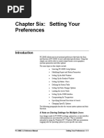 6.setting Preferences