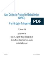 Good Distribution Practice For Medical Device108201532845PM1