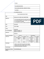 School Level Science Fair Report