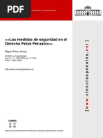 4las Medidas de Seguridad en El Derecho Penal Peruano Perez Arroyo