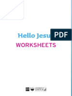 Hello Jesus: Worksheets