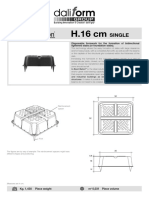 Single: Disposable Formwork For The Formation of Bidirectional Lightened Slabs (Or Foundation Slabs)