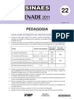 Prova Enade Pedagogia 2011.pdf
