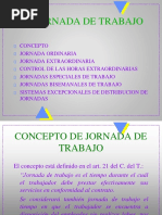 JORNADA DE TRABAJO