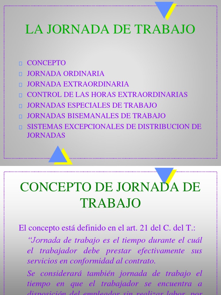 Jornada Laboral y Horas Extras | PDF | Tiempo de trabajo | Derecho laboral