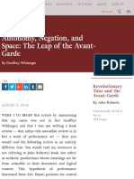 Autonomy, Negation, and Space: The Leap of The Avant-Garde - Los Angeles Review of Books