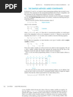 Simplex Mixed Constraints