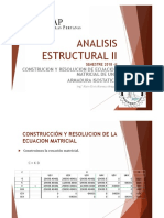 Ecuación Matricial de Armadura Isostatica PDF