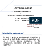 Electrical Equipment Selection for Hazardous Areas