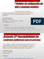 Artículo 11º Validez de Obligación de Sometimiento A