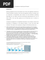 What is the function of compliance in Banking and Finance.docx