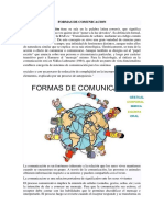 Formas de Comunicacion