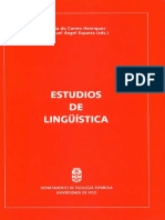 DO CARMO Henriquez Maria Y ESPARZA Miguel Angel - Estudios de Linguistica