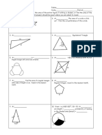 GT/Honors Geometry Name - Chapter 10 Review - Area Date - Period