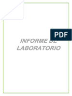 Informe de Lavoratorio