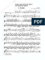 Alto 1 - Bach Prelude and Fugue No 6