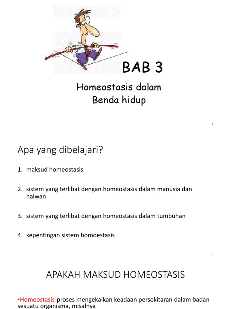 Homeostasis Dalam Benda Hidup Pdf