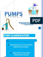 Pumps  Application